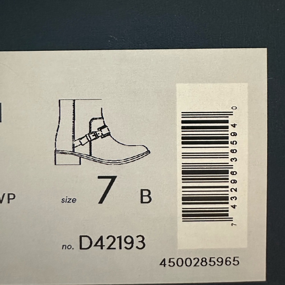 Cole Haan Weatherproof Stormcloud Grey Huntley Booties - Picture 14 of 14